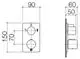 Dornbracht-LULU-UP-Thermostat-Ausladung 60mm-platin gebürstet, 36426710-06 Galeriebild 3
